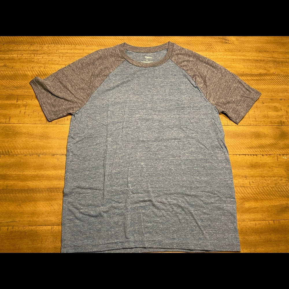Med, ULTRA SOFT jersey tee, blue/gray